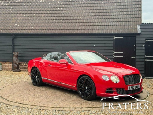 Bentley Continental  6.0 W12 GTC Speed Convertible 2dr Petrol Auto 4WD 