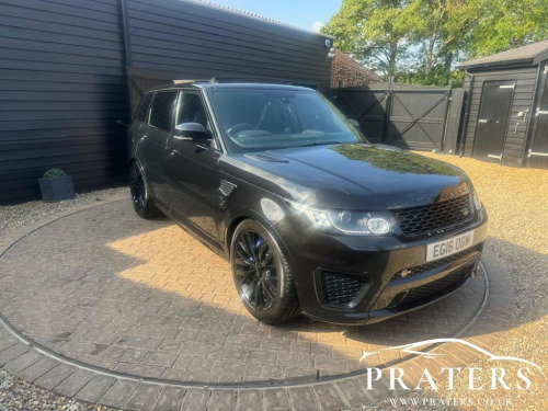 Land Rover Range Rover Sport  5.0 V8 SVR SUV 5dr Petrol Auto 4WD Euro 6 (s/s) (5