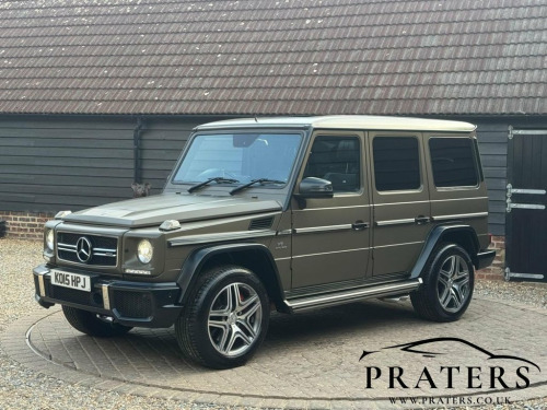 Mercedes-Benz G-Class  5.5 G63 V8 BiTurbo AMG SUV 5dr Petrol SpdS+7GT 4WD