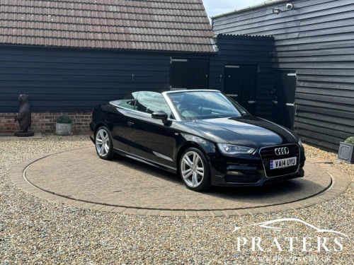 Audi A3 Cabriolet  1.4 TFSI CoD S line Convertible 2dr Petrol Manual 