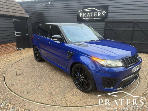 Land Rover Range Rover Sport  5.0 V8 SVR SUV 5dr Petrol Auto 4WD Euro 6 (s/s) (5 