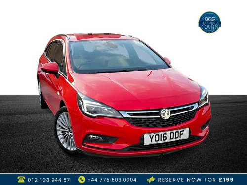 Vauxhall Astra  1.6 ELITE NAV CDTI S/S 5d 134 BHP