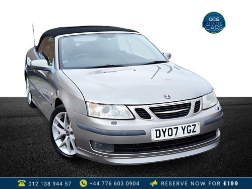 Saab 9-3  2.0 AERO T 2d 210 BHP Auto_Low Miles_2L_Petrol_Ulez Free