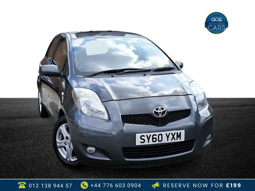 Toyota Yaris  1.3 TR VVT-I 5d 99 BHP £35 Tax_Low Miles_Long MOT_1.3_Ulez