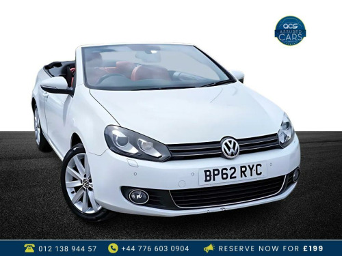 Volkswagen Golf  1.4  2012_Auto_Convertible_Low Miles_1.4