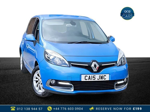 Renault Scenic  1.5 DYNAMIQUE TOMTOM ENERGY DCI S/S 5d 110 BHP £20 Tax_Low Miles_Long MOT_1