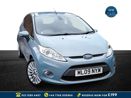 Ford Fiesta  1.4 TITANIUM 3d 96 BHP Low Miles_Long MOT_1.4L_Petrol_Ulez