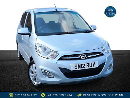 Hyundai i10  1.2 ACTIVE 5d 85 BHP £20 Tax_Low Miles_Long MOT_1.2_Ulez