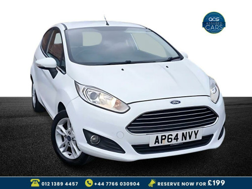 Ford Fiesta  1.2 ZETEC 3d 81 BHP 2014_Long MOT_Ulez Free_1.2L_Petrol