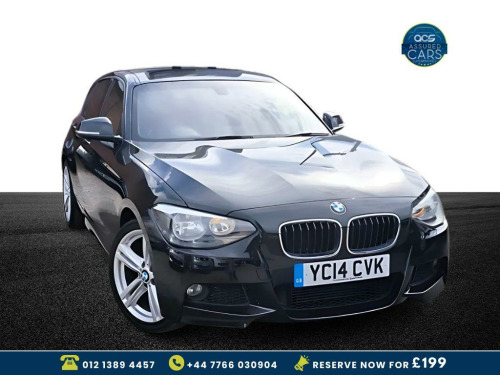 BMW 1 Series 114 2.0 116D M SPORT 5d 114 BHP £35 Tax_Auto_Sat Nav_M Sport_2.0L