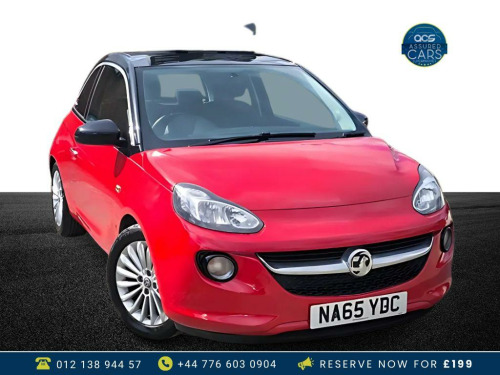 Vauxhall ADAM  1.2 GLAM 3d 69 BHP Low Miles_Long MOT_1.2L_Petrol_Ulez