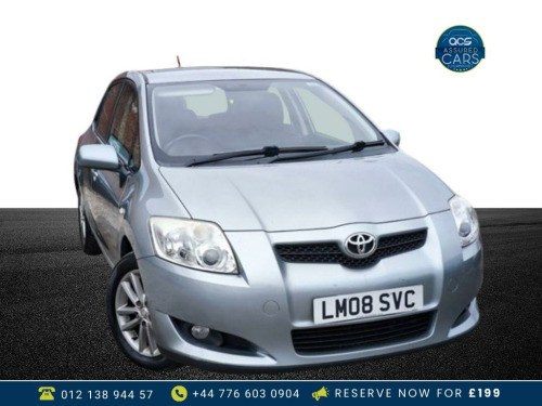 Toyota Auris  1.6 TR VVT-I MM 5d 122 BHP Auto_Low Miles_Full S.History_Ulez