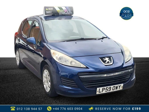 Peugeot 207  1.6 SW S HDI 5d 90 BHP £35 Tax_Low Miles_Long MOT_1.6L