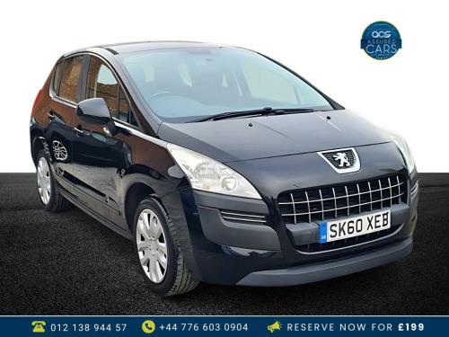 Peugeot 3008 Crossover  1.6 ACTIVE HDI 5d 112 BHP Low Miles_Long MOT_1.6L_Diesel