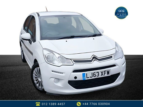 Citroen C3  1.4 E-HDI AIRDREAM VTR PLUS EGS 5d 67 BHP Auto_£0 Tax_Low Miles_Long MOT_1.