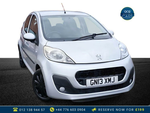 Peugeot 107  1.0 ACTIVE 5d 68 BHP Auto_£20 Tax_Low Miles_1.0L_Ulez