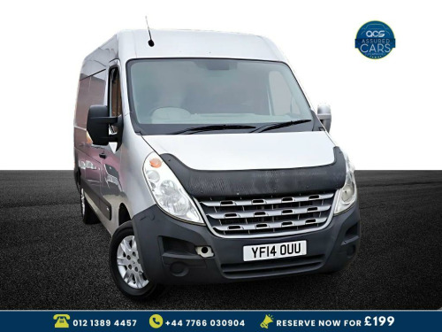 Renault Master  2.3 MM35 SPORT DCI S/R 125 BHP Panel Van_MWB_Low Miles_2.3L_Diesel