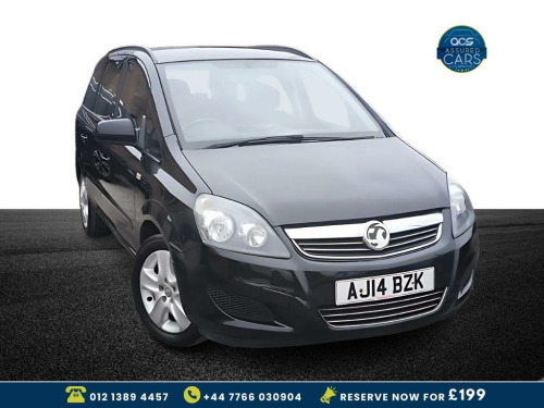 Vauxhall Zafira  1.8 EXCLUSIV 5d 120 BHP 7 Seats_Low MIles_Long MOT_1.8_Ulez