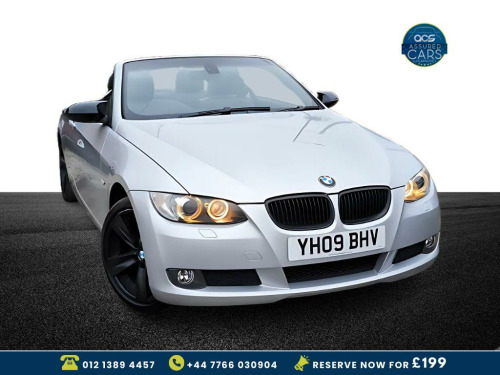 BMW 3 Series  2.0 320i SE Convertible 2dr Petrol Steptronic Euro 4 (170 ps) Auto_Converti