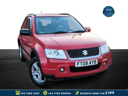 Suzuki Grand Vitara  1.6 VVT Attitude SUV 3dr Petrol Manual 4WD Euro 4 (106 ps) Service History_