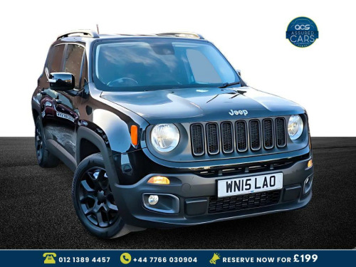 Jeep Renegade  1.4T MultiAirII Longitude SUV 5dr Petrol Manual Euro 6 (s/s) (140 ps) Sat N