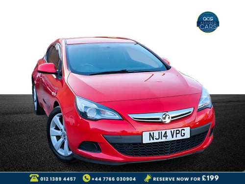 Vauxhall Astra GTC  1.4T 16V Sport Coupe 3dr Petrol Manual Euro 5 (s/s) (120 ps) Low Miles_GTC_