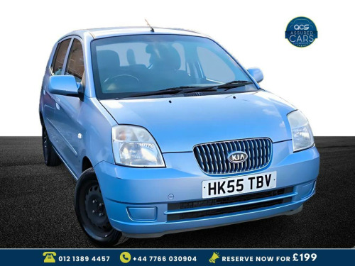 Kia Picanto  1.1 LX Hatchback 5dr Petrol Automatic (138 g/km, 64 bhp) Auto_Low Miles_Lon