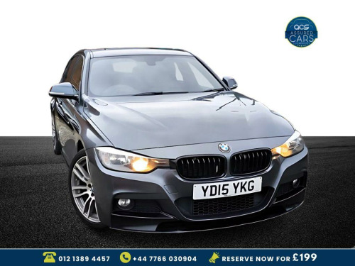 BMW 3 Series  2.0 320d M Sport Saloon 4dr Diesel Auto Euro 5 (s/s) (184 ps) £35 Tax_Auto_