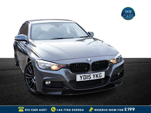 BMW 3 Series  2.0 320d M Sport Saloon 4dr Diesel Auto Euro 5 (s/s) (184 ps) £35 Tax_Auto_