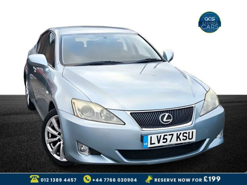 Lexus IS  2.5 250 SE Saloon 4dr Petrol Manual (231 g/km, 204 bhp) Low Miles_ Full Lea