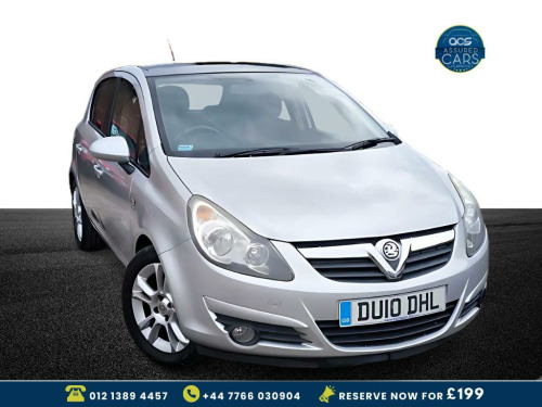 Vauxhall Corsa  1.4i 16v SXi Hatchback 5dr Petrol Automatic (138 g/km, 99 bhp) Auto_Pan Roo