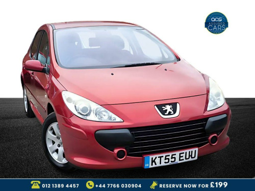 Peugeot 307  1.6 16v S Hatchback 5dr Petrol Tiptronic (189 g/km, 110 bhp) Auto_Low Miles