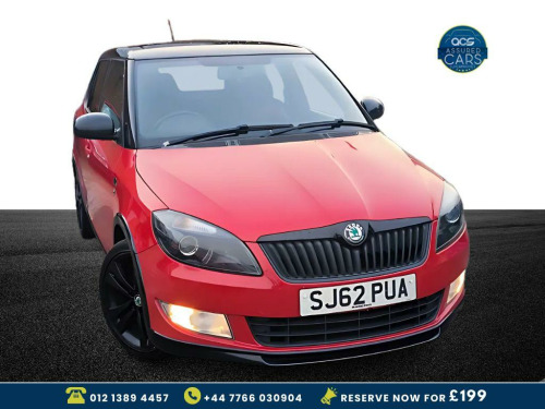 Skoda Fabia  1.2 Monte Carlo Hatchback 5dr Petrol Manual Euro 5 (69 ps) Monte Carlo_Low 