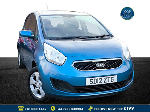 Kia Venga  1.6 2 MPV 5dr Petrol Auto Euro 5 (123 bhp) Auto_Low Miles_Long MOT_1.6L_Pet