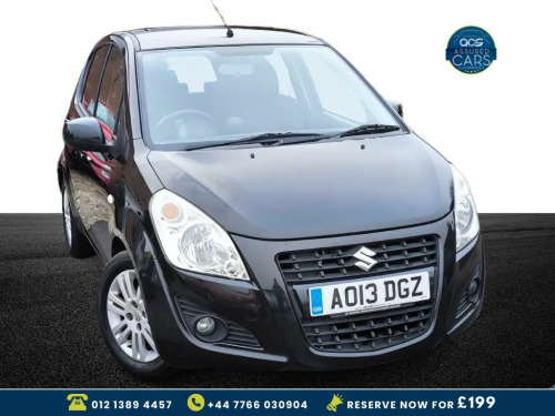 Suzuki Splash  1.2 SZ4 MPV 5dr Petrol Auto Euro 5 (94 ps) Auto_Low Insurance_1.2L_Petrol_U