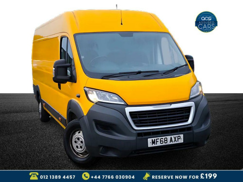 Peugeot Boxer  2.0 BlueHDi 435 Professional Panel Van 5dr Diesel Manual L4 H2 Euro 6 (130 