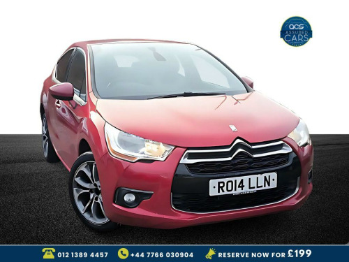 Citroen DS4  1.6 E-HDI AIRDREAM DSTYLE 5d 115 BHP £35 Tax_Low Miles_Long MOT_1.6L_DS4