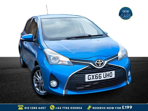 Toyota Yaris  1.33 Dual VVT-i Icon Hatchback 5dr Petrol Manual Euro 6 (99 ps) £35 Tax_Low