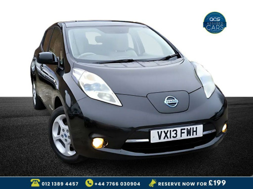 Nissan Leaf  24kWh Hatchback 5dr Electric Auto (107 bhp) Sat Nav_Reverse Cam_Full Electr