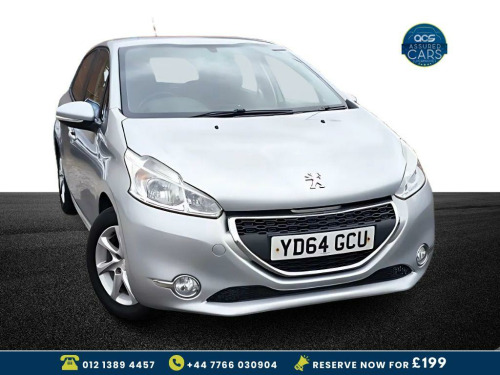 Peugeot 208  1.2 VTi PureTech Active Hatchback 5dr Petrol Manual Euro 5 (82 ps) £20 Tax_