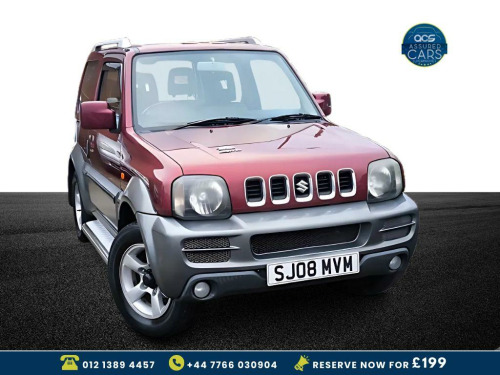 Suzuki Jimny  1.3 JLX+ SUV 3dr Petrol Manual (174 g/km, 83 bhp) Low Miles_4x4_Part Leathe