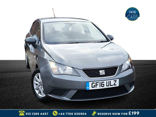 SEAT Ibiza  1.0 SOL Hatchback 5dr Petrol Manual Euro 6 (75 ps) £35 Tax_Low Miles_1.0L_P