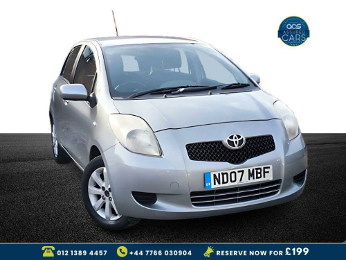 Toyota Yaris  1.3 Zinc Hatchback 5dr Petrol Multimode (136 g/km, 85 bhp) Auto_Low Insuran