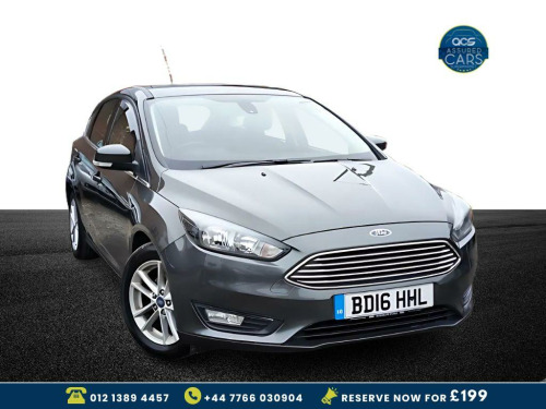 Ford Focus  1.0T EcoBoost Zetec Hatchback 5dr Petrol Manual Euro 6 (s/s) (125 ps) £20 T