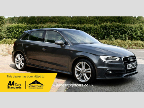Audi A3  1.6 TDI S line Sportback S Tronic Euro 6 (s/s) 5dr (Nav)