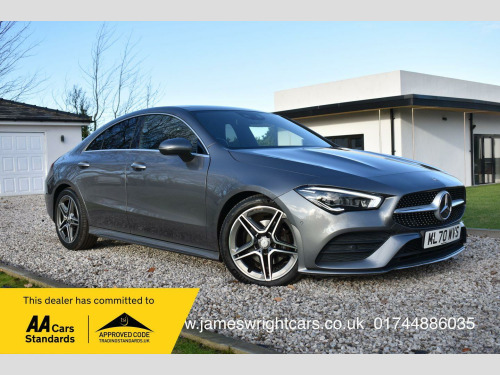 Mercedes-Benz CLA  1.3 CLA180 AMG Line (Premium Plus 2) Coupe 7G-DCT Euro 6 (s/s) 4dr 