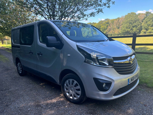 Vauxhall Vivaro  1.6 CDTi 2900 BiTurbo ecoTEC Sportive Crew Van L1 H1 Euro 6 (s/s) 5dr (6 Se