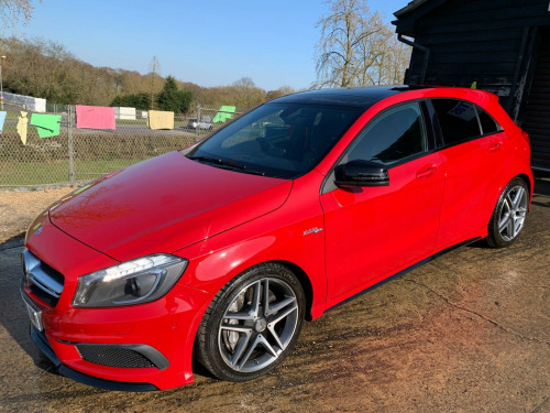 Mercedes-Benz A-Class A45 2.0 A45 AMG SpdS DCT 4MATIC Euro 6 (s/s) 5dr