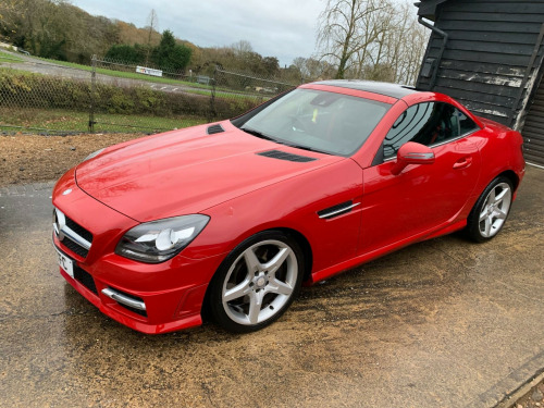 Mercedes-Benz SLK SLK200 1.8 SLK200 BlueEfficiency AMG Sport Edition 125 G-Tronic+ Euro 5 (s/s) 2dr