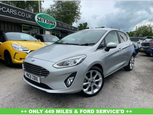 Ford Fiesta  1.0 TITANIUM X MHEV 5d 124 BHP YES ONLY 449 MILES 